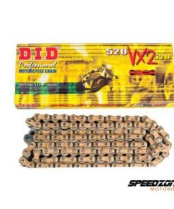 D.I.D Gold X-ring Chain 520VX2. 120ZB