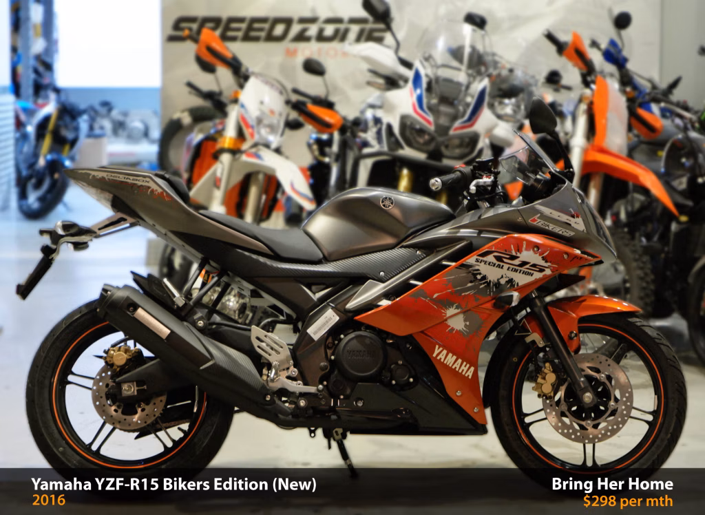 Yamaha YZF-R15 Bikers Edition Non ABS 2016 (New)