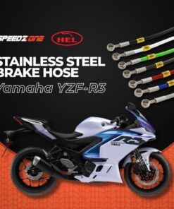Hel Stainless Steel Braided Brake Lines- Yamaha YZF-R3