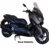Yamaha XMAX 300 Tech Max side profile showing adjustable windscreen and TFT display