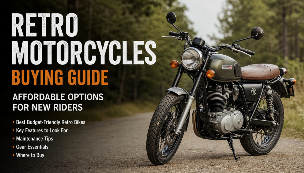 Retro Motorcycles Buying Guide: Affordable Options for New Riders