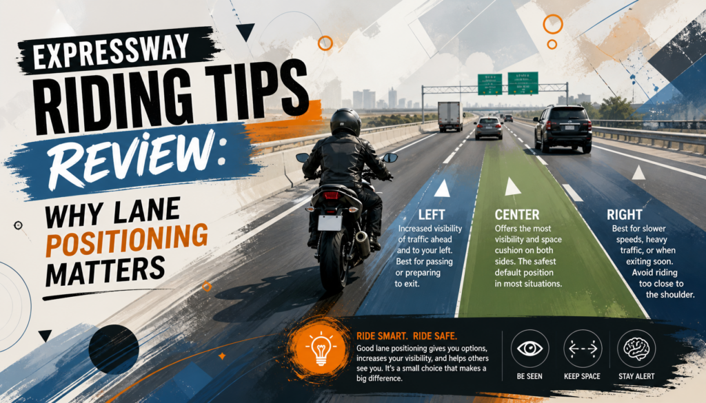 Expressway Riding Tips Review: Why Lane Positioning Matters